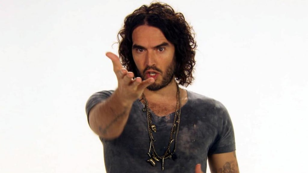 Former comedian Russell Brand has millions of devoted online followers