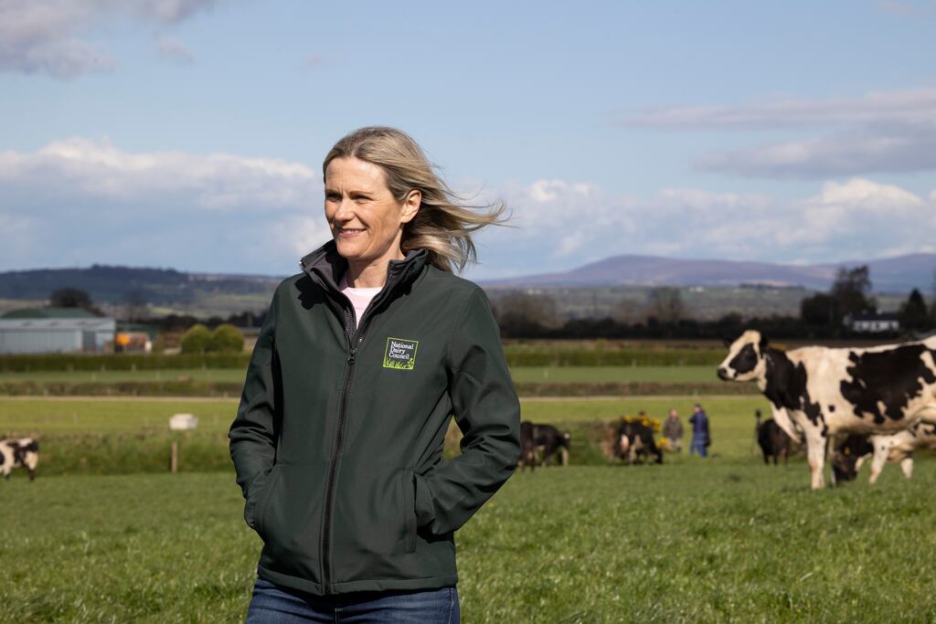 Dairy farmer, Caroline Hanrahan pictured on her family farm outside Ballyhooly, Co. Cork