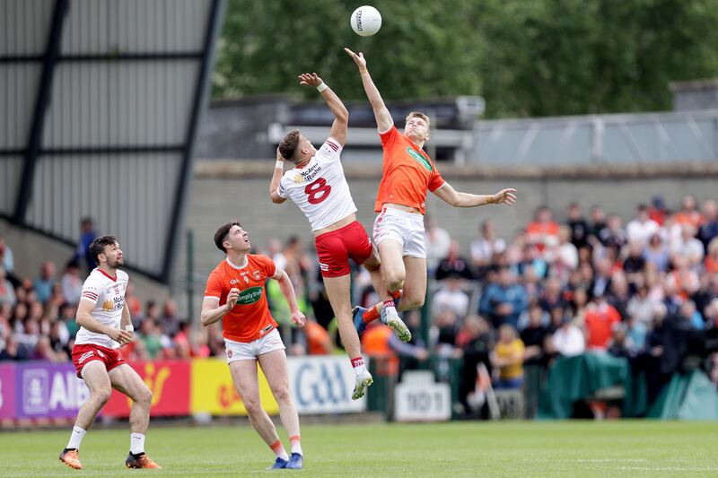 Armagh sent the All-Ireland champions packing on Sunday. Photograph: Laszlo Geczo/Inpho