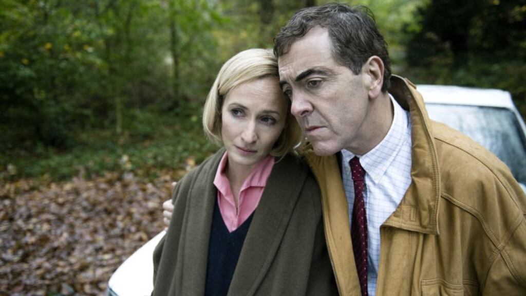 Dark secrets: Genevieve O’Reilly and James Nesbitt in ‘The Secret’