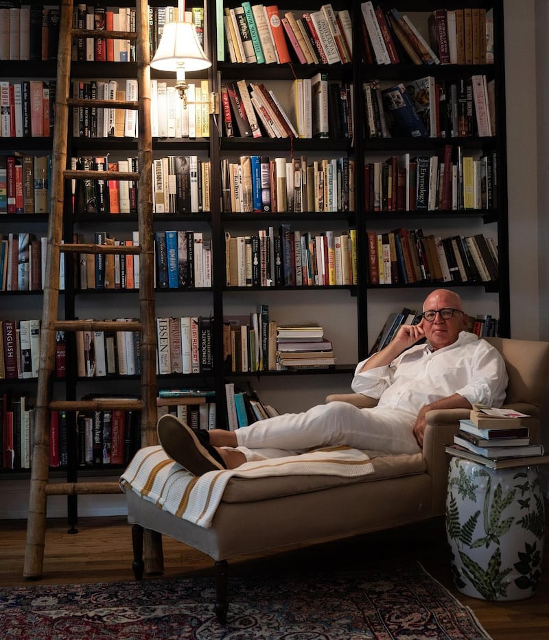 In his new book, Wolff continues his speciality: teasing out stories from men in power. Photograph: Todd Heisler/The New York Times