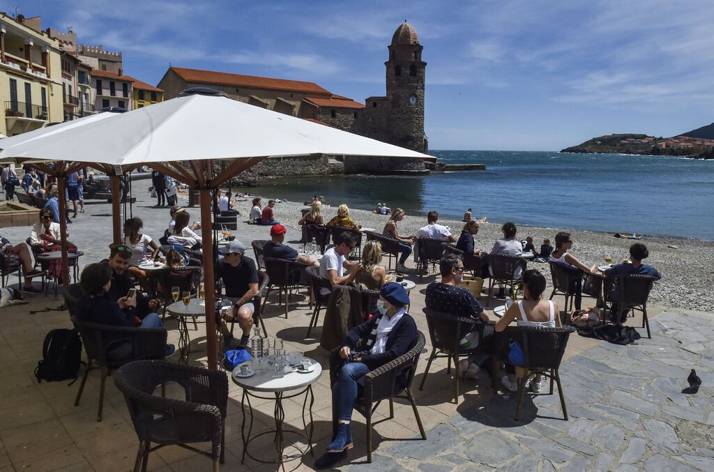 Collioure: the seaside town was once colonised by painters – Matisse, Derain. Photograph: Raymond Roig/AFP via Getty