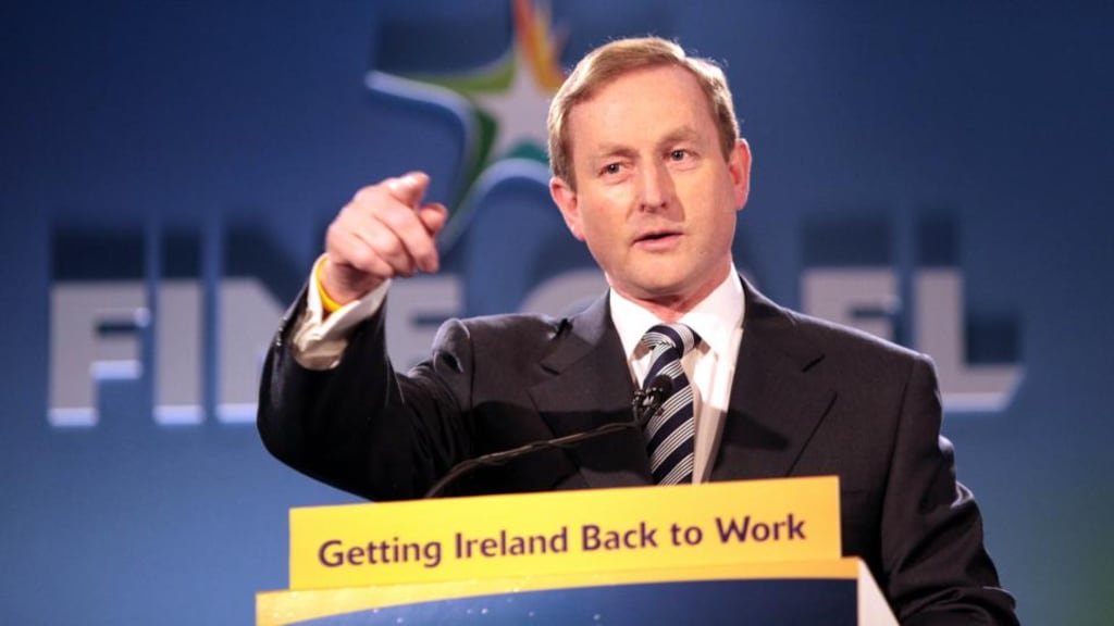 Taoiseach Enda Kenny: has pledged to cut income tax. File photograph: Brenda Fitzsimons /The Irish Times