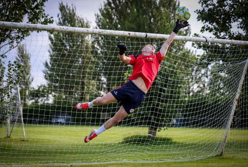 Ali Topcu in action. Photograph: RTÉ