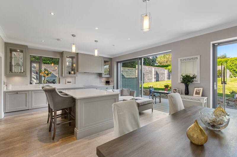Kitchen living and dining area
