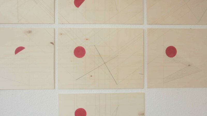 A projection drawing by Adrian Duncan