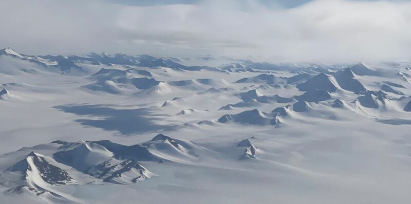 Some general Antarctic mountain scenery captured along the journey.