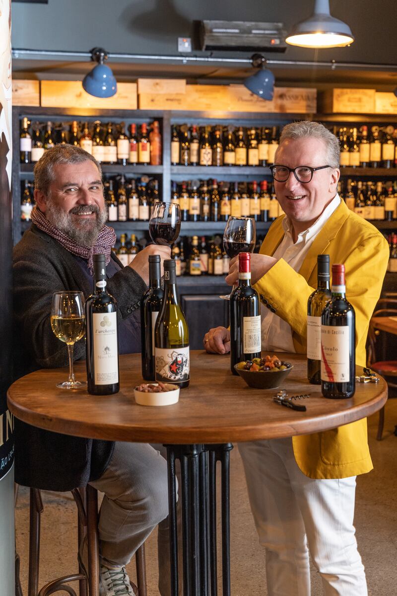 Leslie Williams (right) and Enrico Fantasia