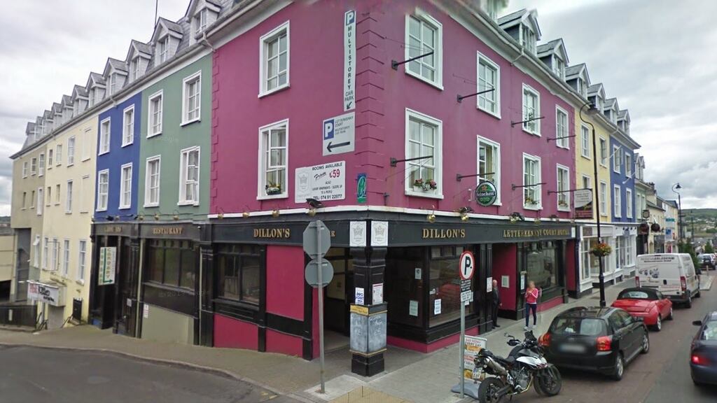 Dillon’s Hotel in Letterkenny. Photograph: Google Maps
