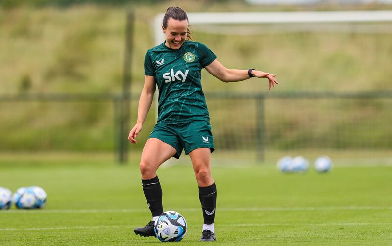 Ireland's Ciara Grant. Photograph: Ryan Byrne/Inpho