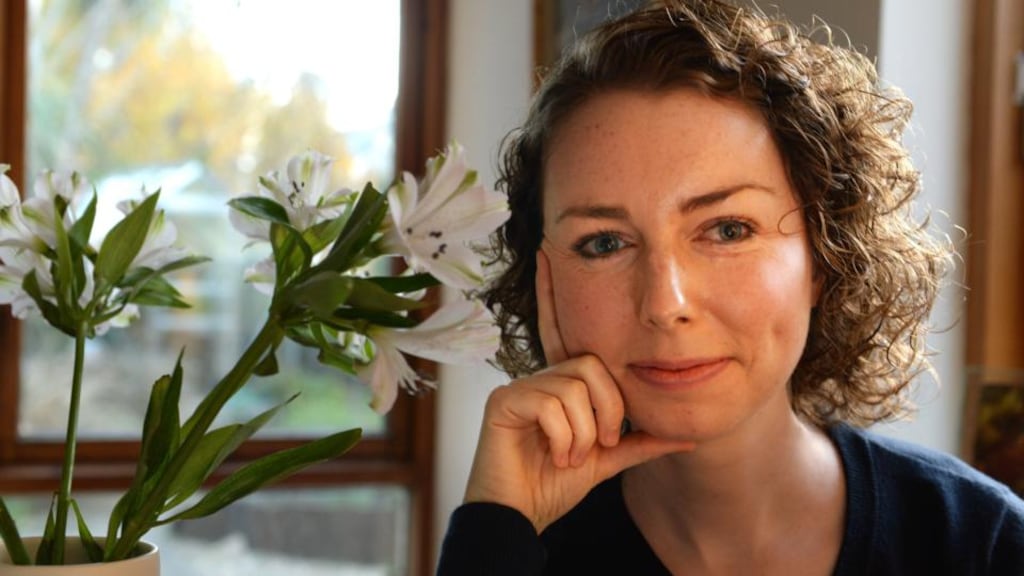 Aoife Kavanagh at home in Greystones, Co Wicklow. “I have turned into a wheatgrass-shooting, veggie-juicing, food hippie.” Photographs: Cyril Byrne