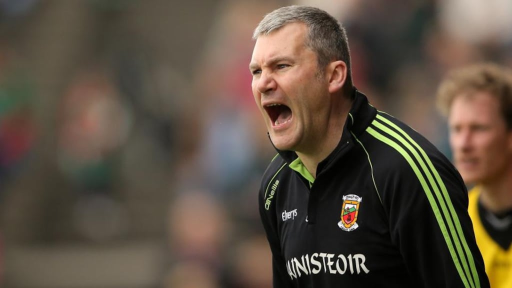 James Horan: the Mayo manager has helped to change the perception of the county’s football team