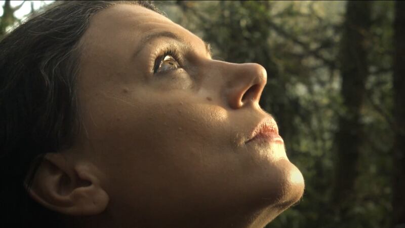 A still from A Death of a Star by Croatian performance artist Mirjana Rendulic.