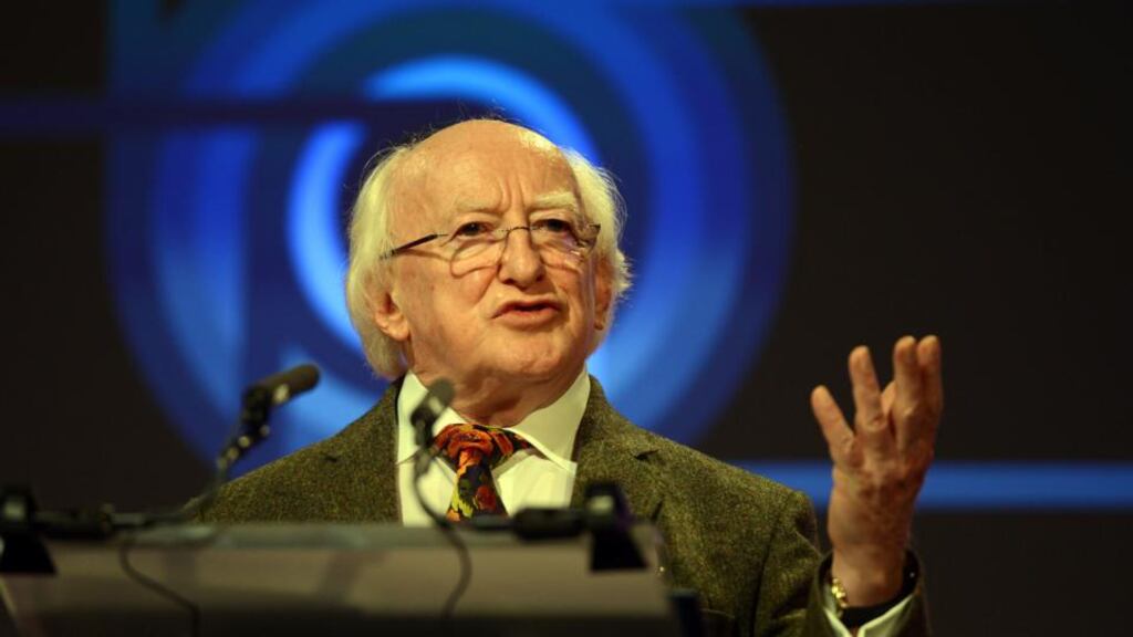 President Michael D Higgins has spoken of the significance of the invitation to visit Queen Elizabeth at her home in Windsor Castle. File photograph: Cyril Byrne / The Irish Times
