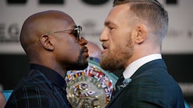 McGregor and Mayweather face off for final time before weigh-in