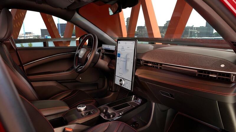 Inside Ford Mustang Mach-E