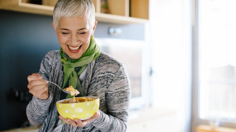 Your cardiovascular health is very important at this stage so eat lots of vegetables, oily fish three times a week and incorporate plenty of fibre into your diet. Photograph: iStock