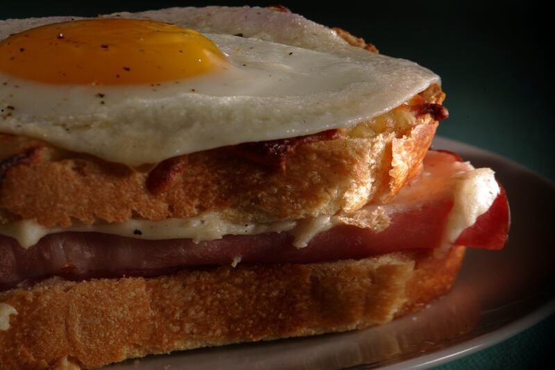 A Croque Madame sandwich, the ideal snack before Ireland's crunch match against Scotland, perhaps. Photograph: Bob Chamberlin/Los Angeles Times via Getty Images