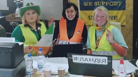 Aid and safety at Polish border as Ukrainians flee to Ireland