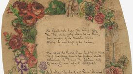 Francis Ledwidge manuscript makes £16,250 at Bonhams in London