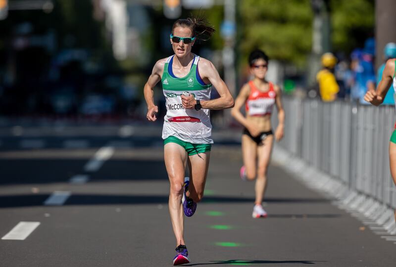 On Sunday Ireland’s Fionnuala McCormack will become the first Irish woman to compete in five successive Olympic Games when she runs in the marathon. Photograph: Morgan Treacy/Inpho