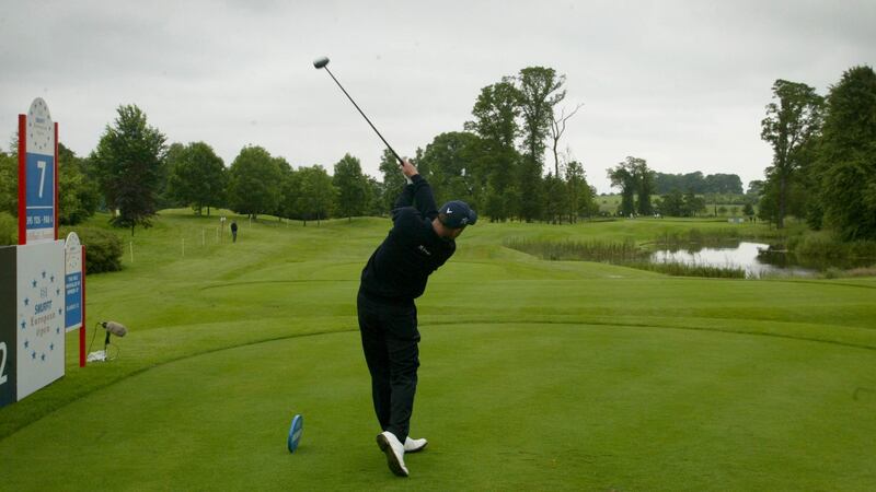 The seventh hole at the K Club Smurfit Course.