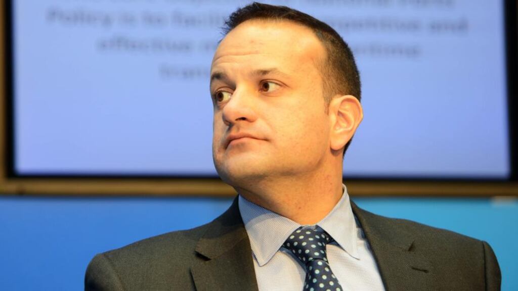 Minister for Transport, Tourism and Sport	 Leo Varadkar, at the launch of the National Ports Policy, at Government Buildings on Tuesday. Photograph: Eric Luke / The irish Times
