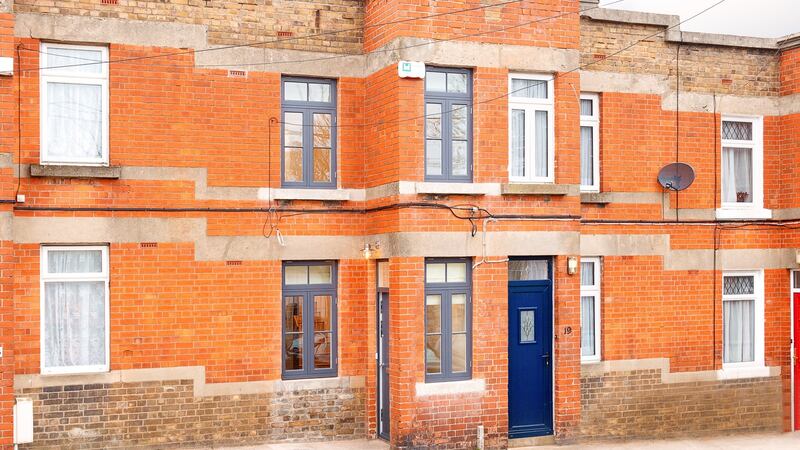 The renovation work on 17 Library Road, Dún Laoghaire, which started by knocking everything back to the front wall, took five months.