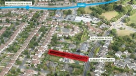 Two infill residential sites in south Dublin for 550k and 600k