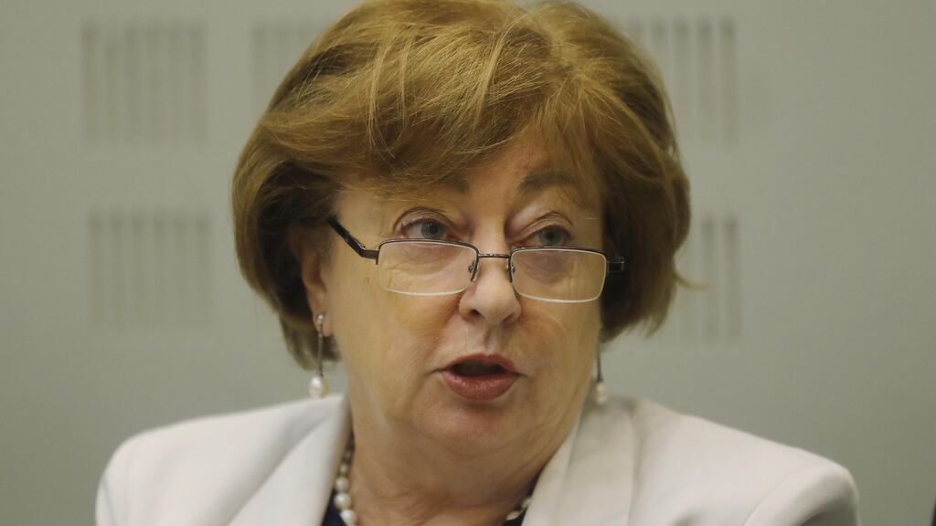 Social Democrats co-leader Catherine Murphy: “This is not about public health policy. This is about making women feel guilty and ashamed and that is not part of good health policy.” Photograph: Lorraine O’Sullivan/The Irish Times