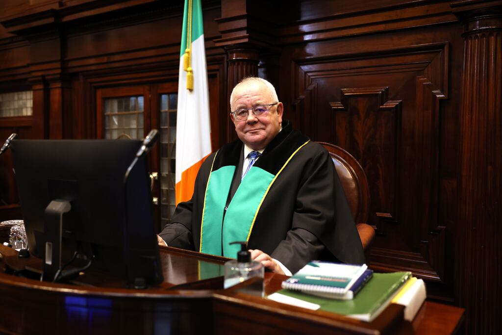 Ceann Comhairle Seán Ó Fearghaíl in the Dáil chamber last Tuesday, when Budget 2023 was announced. Photograph: Dara Mac Dónaill