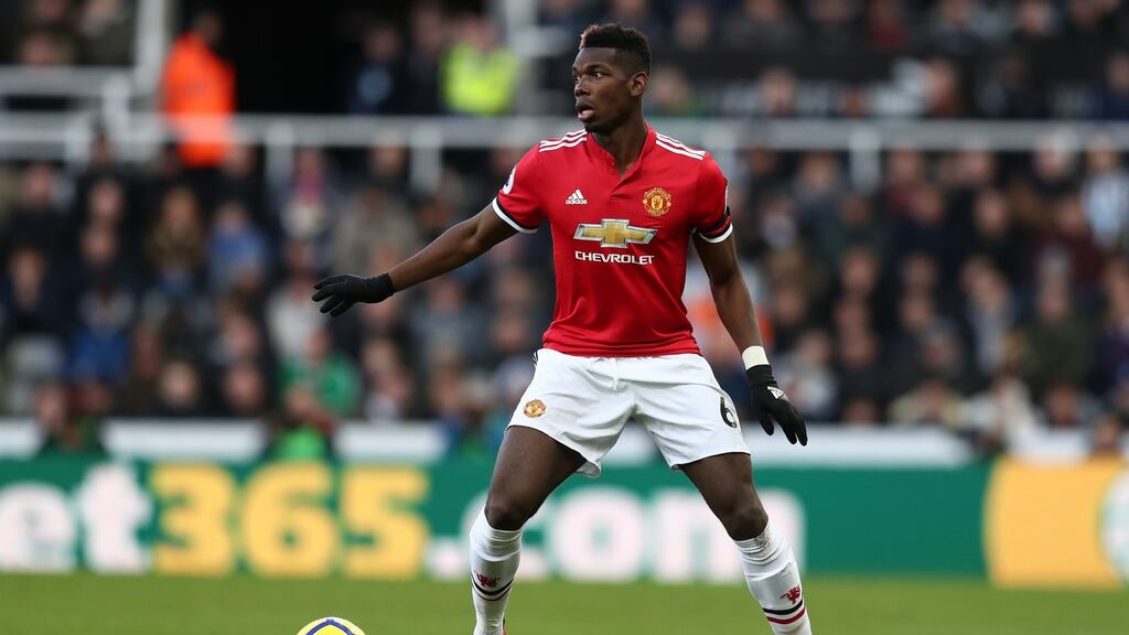 Paul Pogba will miss Manchester United’s FA Cup tie with Huddersfield Town due to illness. Photo: Catherine Ivill/Getty Images