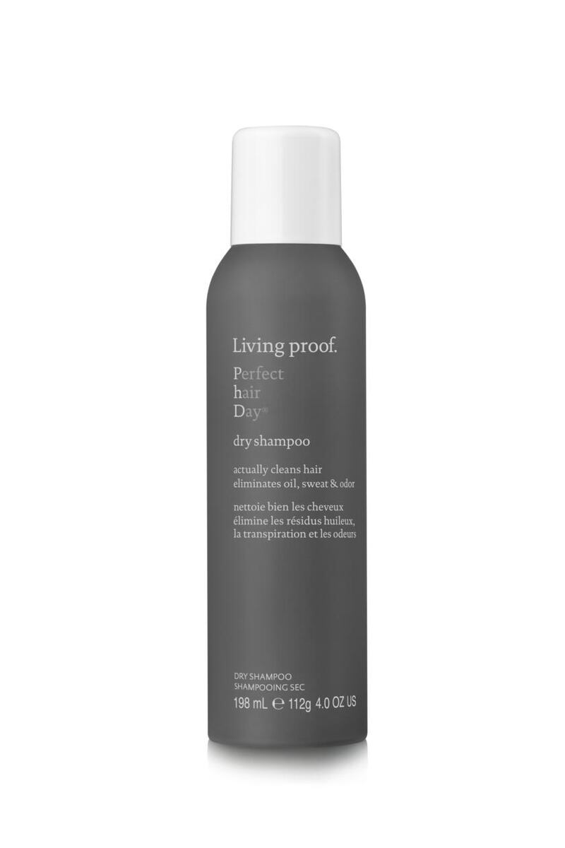 Living Proof Perfect Hair Day Dry Shampoo: distributes lightly but can be built up