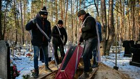 Ukraine’s second city wary of new Russian attack amid missile strikes