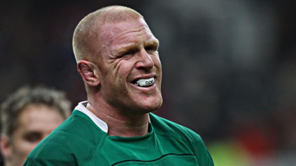 Ireland captain Paul O’Connell. Photograph: Billy Stickland/Inpho