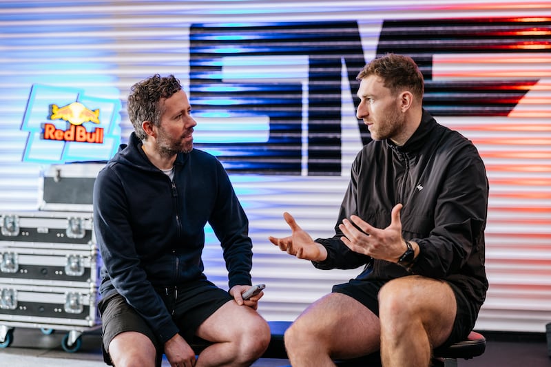 Sam Mulroy and Gordon Manning. Photograph: Szymon Lazewski