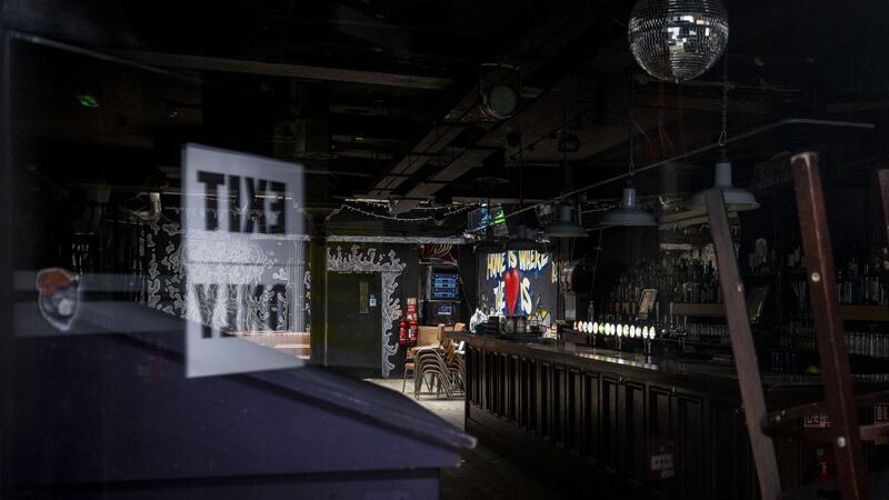 The Berlin D2 bar at Dame Lane in Dublin. Photograph: Tom Honan