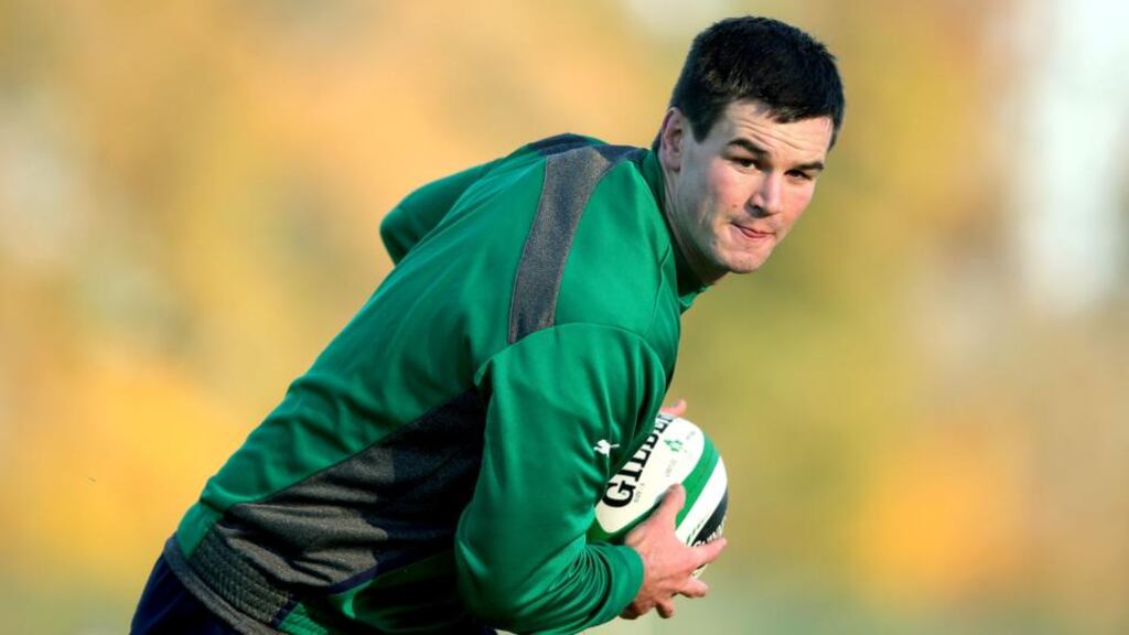 Jonathan Sexton will start against New Zealand.