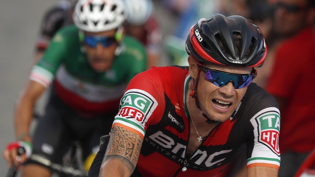Nicolas Roche bounced back with an aggressive showing at the Vuelta a España. Photo: Javier Lizon/Getty Images