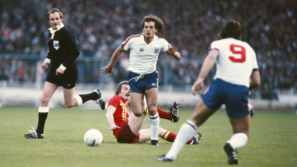 Former England midfielder Ray Wilkins has died aged 61. Photograph: Steve Powell/Getty