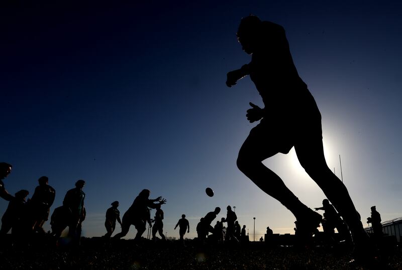 Under the pressure of a match situation, the quality of training habits determines performance levels. Photograph: James Crombie/Inpho