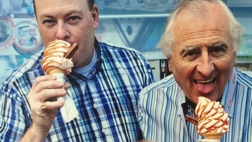 Ronan and Donard McGreevy. Photograph: Brian Cross