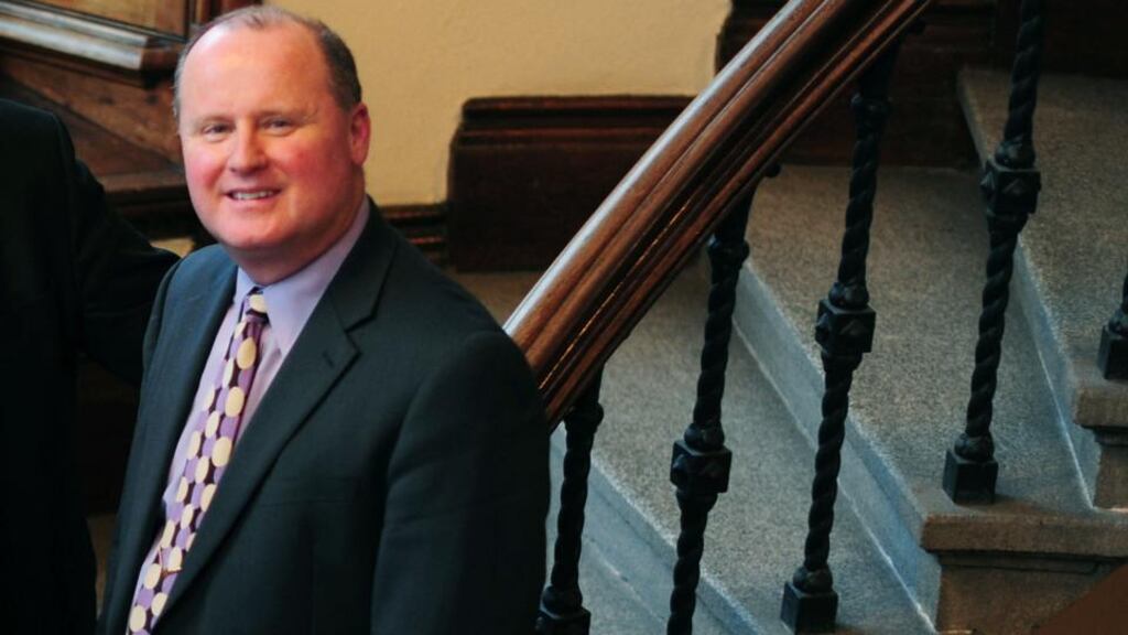 College president Fr Patrick McDevitt: Shortly after his arrival an investigation of the college’s archive and library was begun to see what might be disposed of to raise funds.