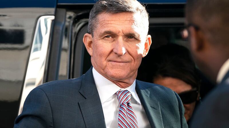 A federal appeals court has ruled that the case against former national security adviser Michael Flynn should be dropped. File photograph: EPA