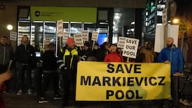 Protest over plan to demolish Markievicz Leisure Centre in Dublin