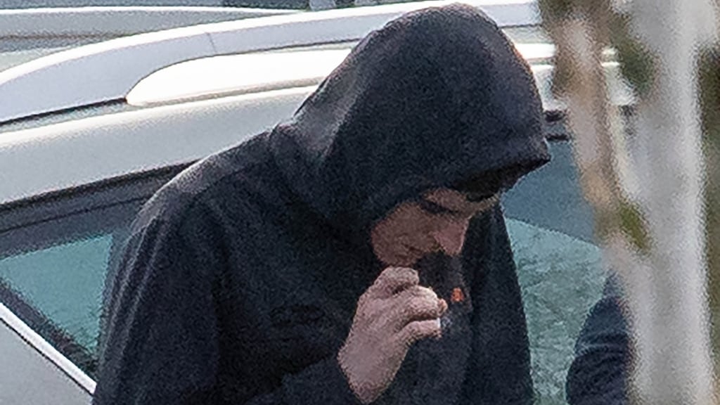 Tommy Lee Thompson pictured at Carlow District Court. Photograph: Dylan Vaughan