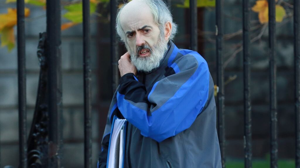 Patrick Cahill, of Grace Park Avenue, Drumcondra, Dublin pictured leaving the Four Courts. Photograph: Collins