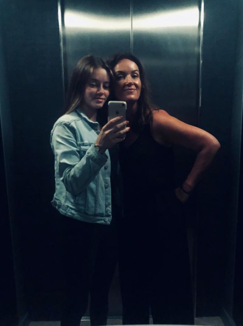 Ciara and her daughter.