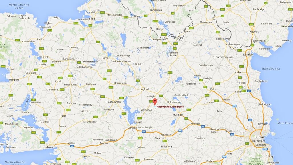Abbeyshrule Airfield. Image: Google Maps