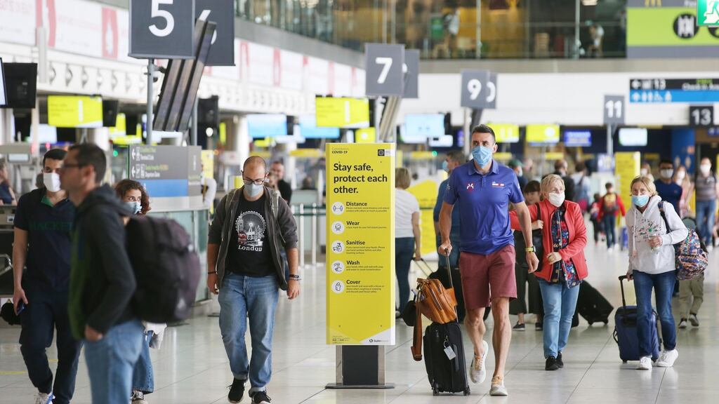 Dublin airport. The DAA says Dublin and Cork airports are losing €1m a day between them. Photograph: Stephen Collins/Collins Photos